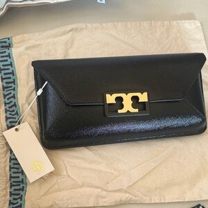 Tory Burch Gigi Patent Clutch